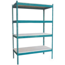 Good quality adjustable steel shelving storage rack shelves,Boltless rivet shelving/Steel shoe rack rivet shelving for sale